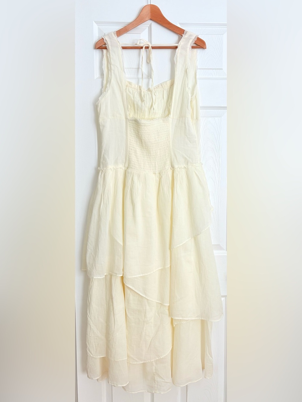 NWT Free People In My Dreams Midi Dress Size L - Picture 5 of 6